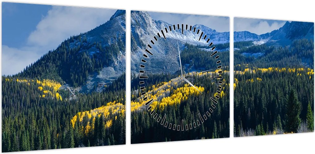 Obraz - Lost Lake, Oregon (z zegarem) (90x30 cm)