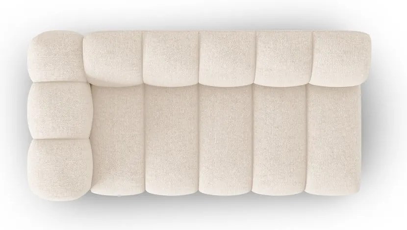 Kremowy moduł sofy (lewostronny) Lupine – Micadoni Home