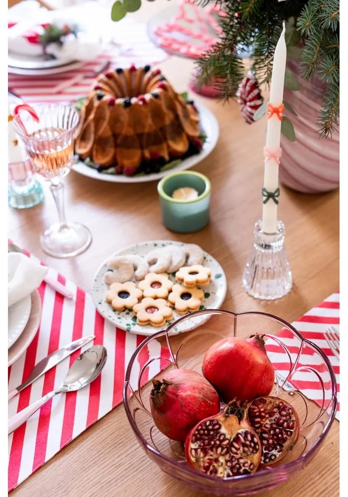 Tekstylne maty stołowe zestaw 4 szt. 30x46 cm Candy Cane – Catherine Lansfield