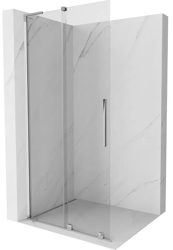 Mexen Velar L ścianka prysznicowa rozsuwana Walk-in 100 x 200 cm, transparent 8 mm, chrom - 871-100-003-03-01