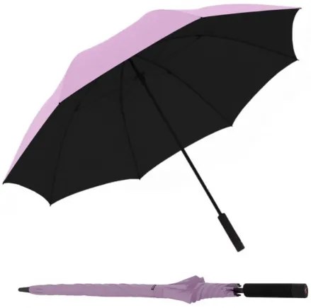Knirps U.900 XXL ROSE WITH BLACK - ultralekki parasol