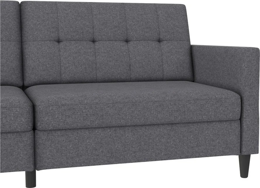 Szara rozkładana sofa 203 cm Hartford – Støraa