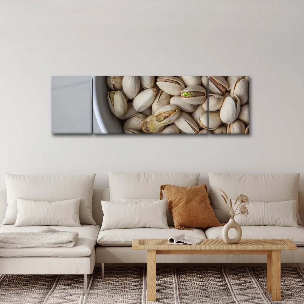 Obraz - pistacje (170x50 cm)