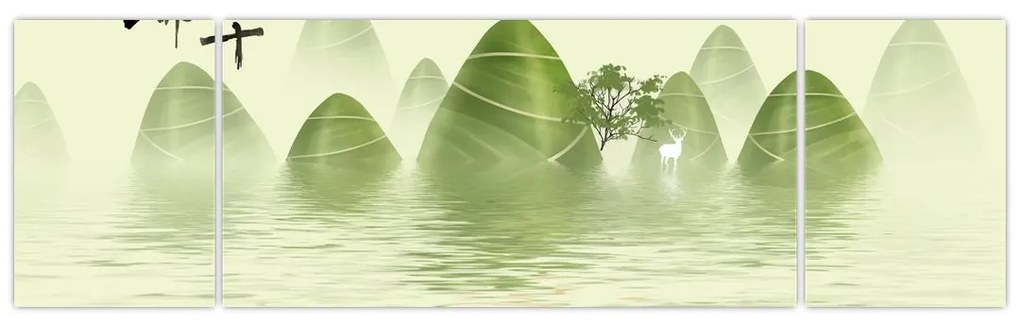 Obraz - Dolina Zielonych Gór (170x50 cm)