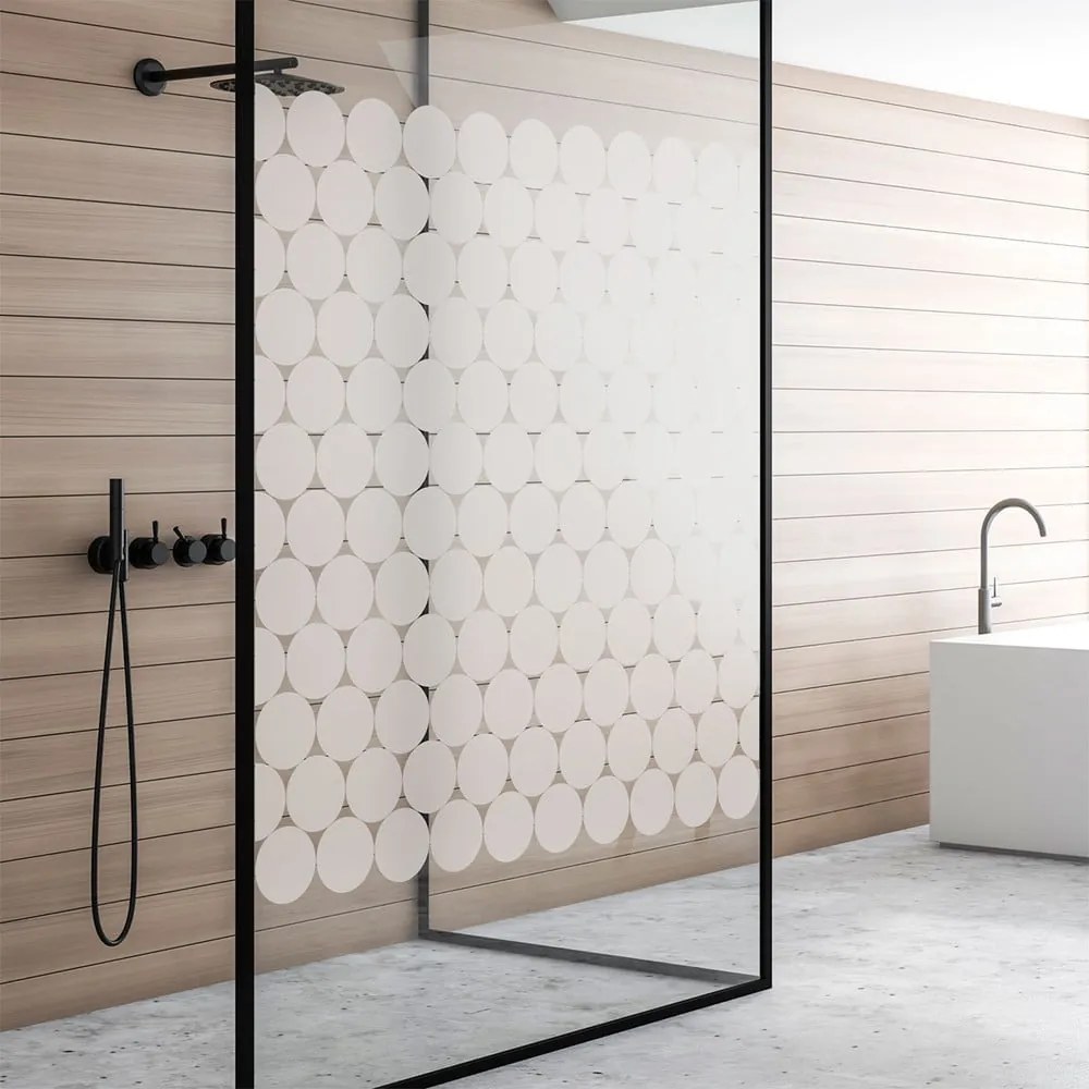 Zestaw naklejek na okno 50 szt. 10x10 cm Clackout Circle – Ambiance