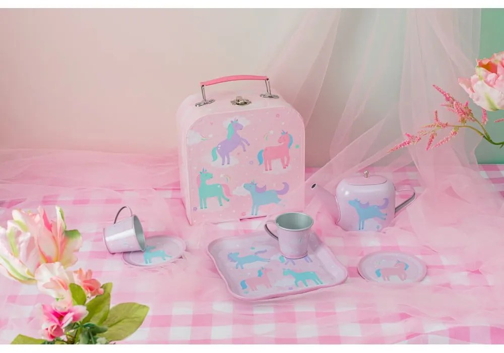 Naczynia do kuchni dziecięcej Unicorn Dreams – Sass &amp; Belle