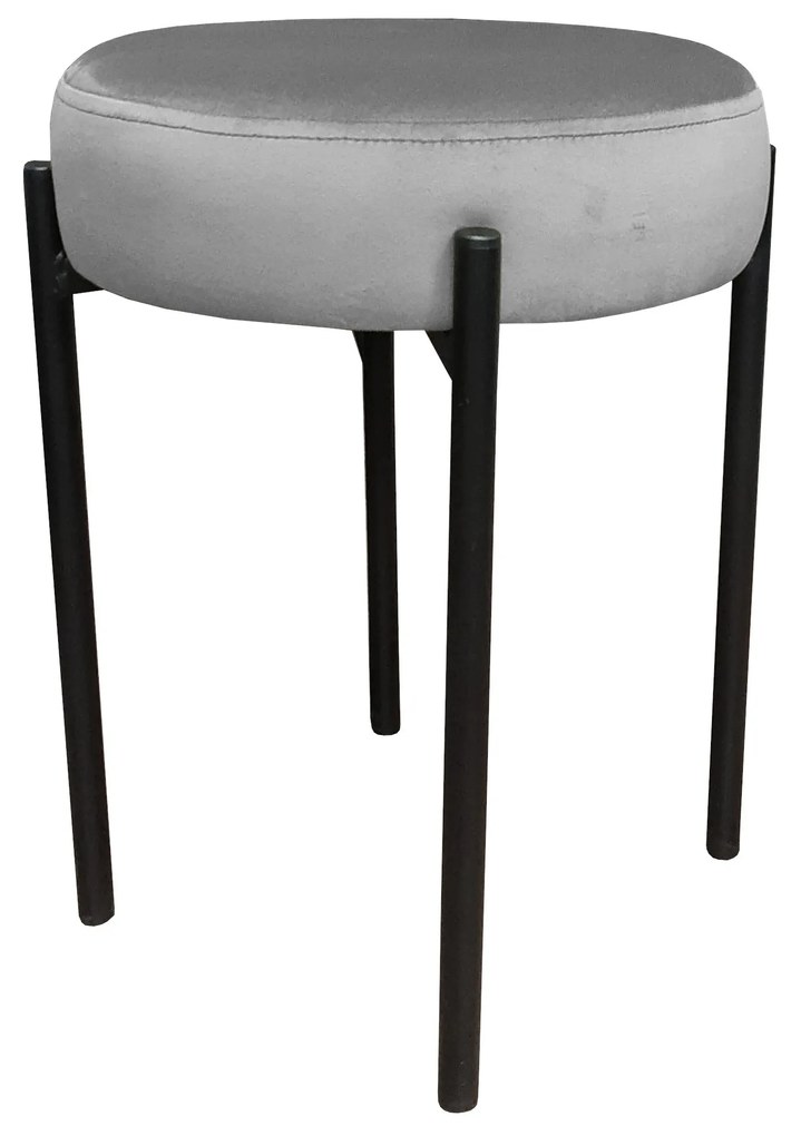 TABORET DIOR STOŁEK LOFT metal MG17