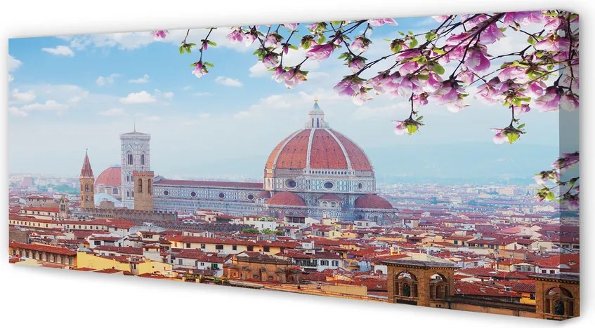 Obraz na płótnie Katedra pod Nocnym Niebem