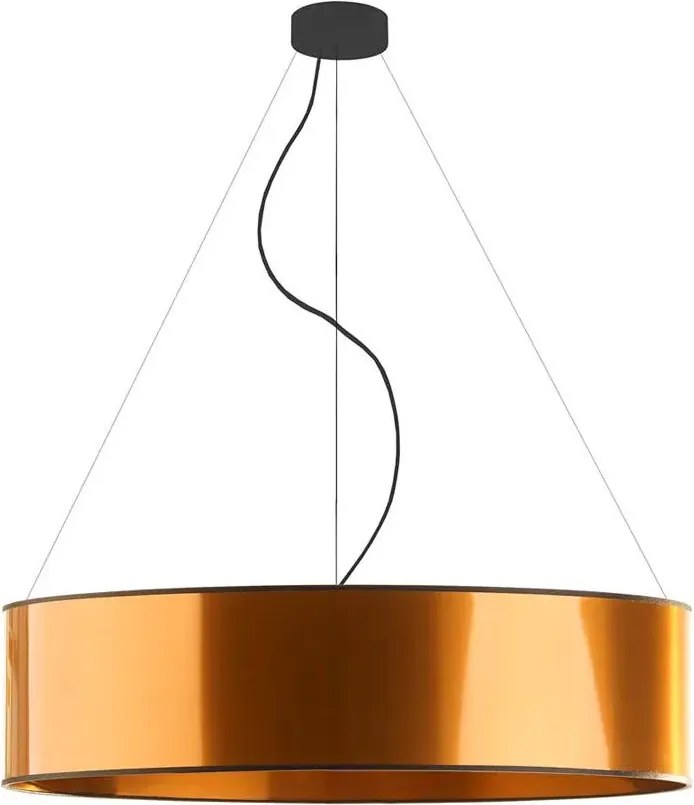 Miedziana lampa wisząca w stylu glamour 80 cm - EX325 A0-F24