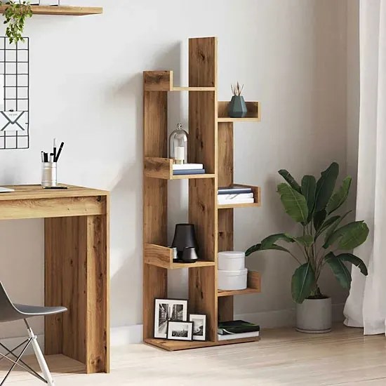 Otwarty stojący regał dąb artisan - DONNA