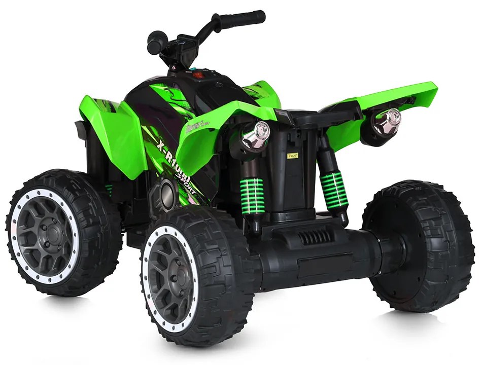 Elektryczny quad dla dzieci, 12V, zielony