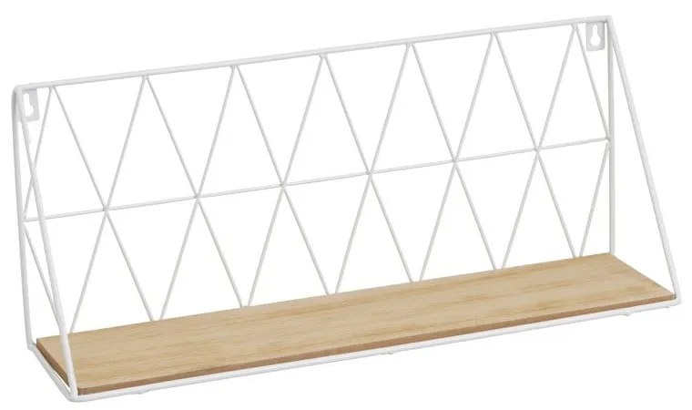 Biało-naturalna półka 48 cm – Casa Selección