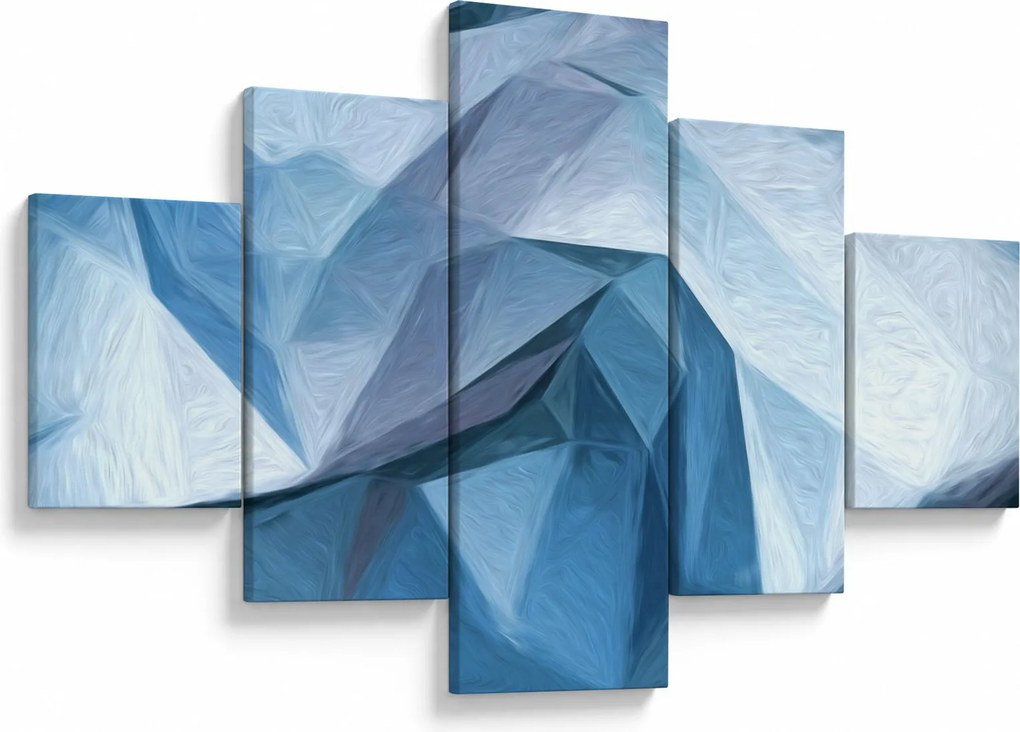 Obraz abstrakcji (125x70 cm)