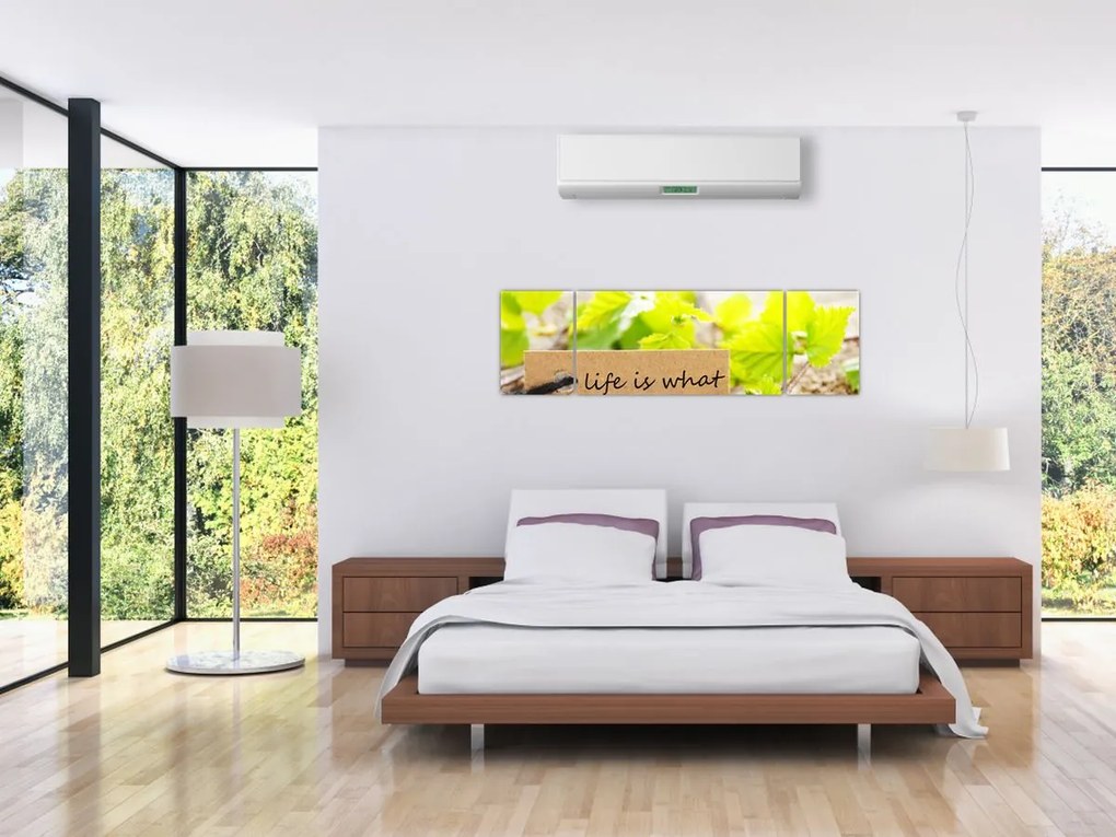 Obraz - Cytat (170x50 cm)