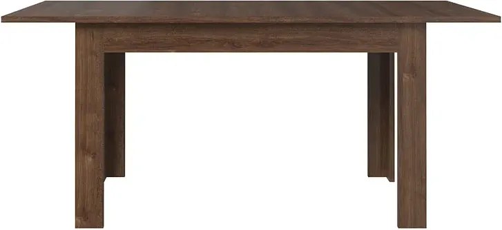 Stół z rozkładanym blatem brązowy dąb - Samar 11X