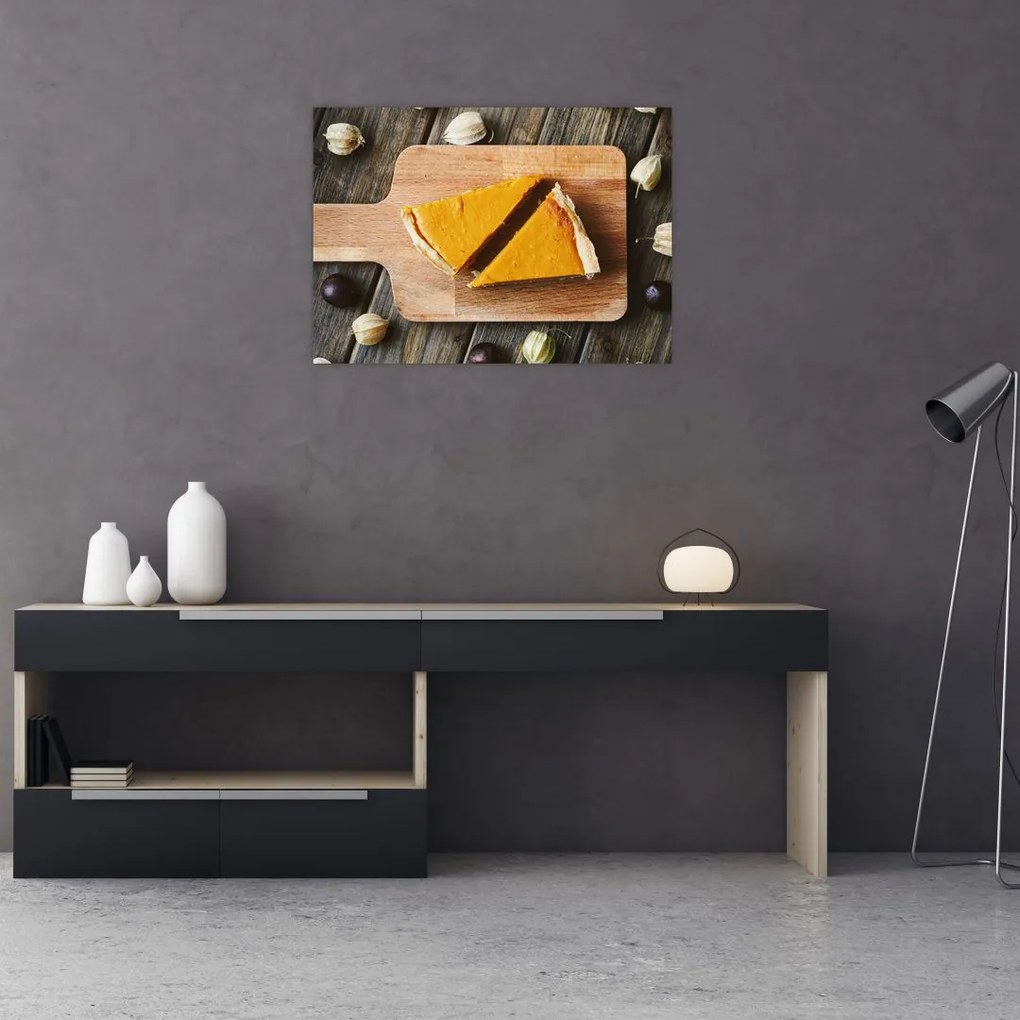 Obraz - Ciasto dyniowe (70x50 cm)