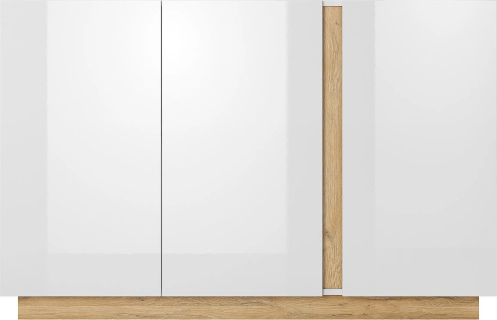 Komoda ARCETTO 138 cm do Salonu Sypialni Biały