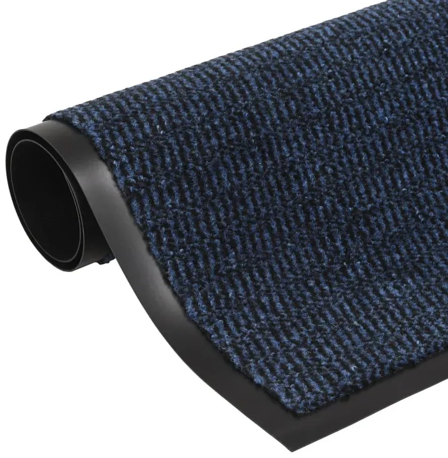 Niebieska nowoczesna wycieraczka 60x180 cm B5-G98