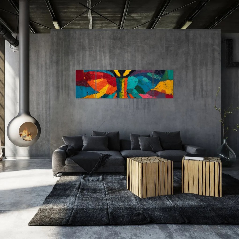 Obraz - Malowany anioł (170x50 cm)