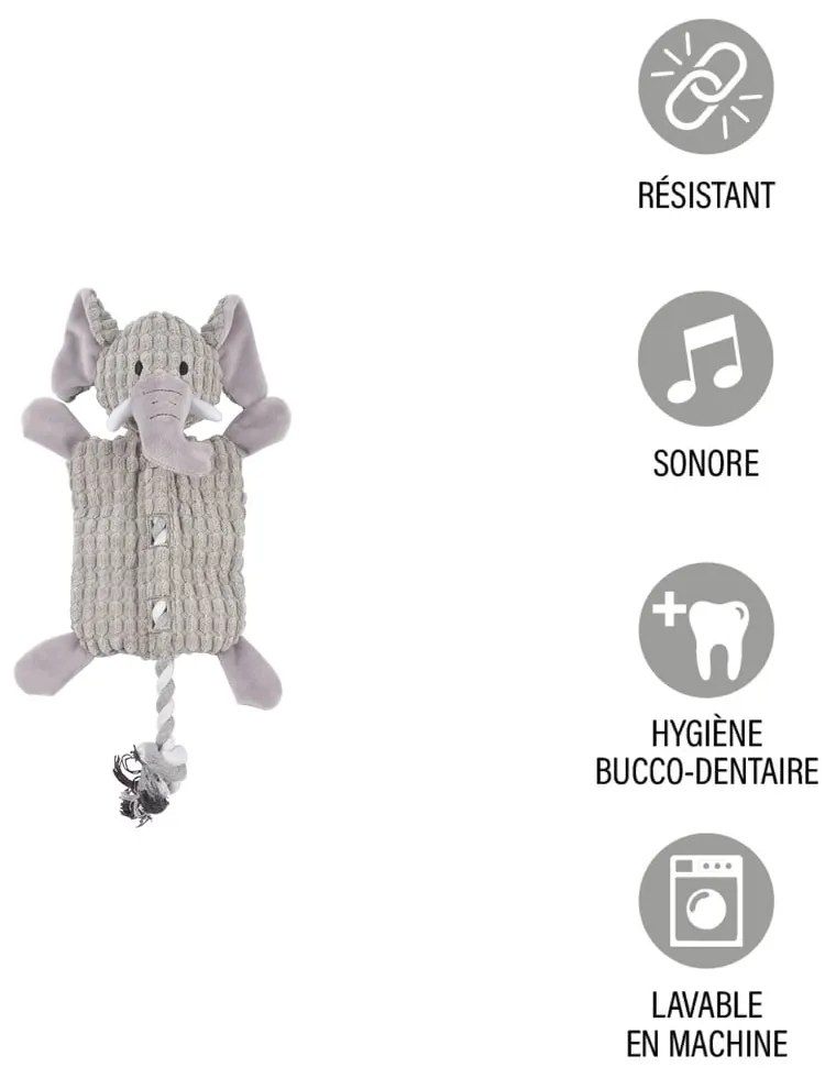 Zabawka dla psa Elephant – Love Story