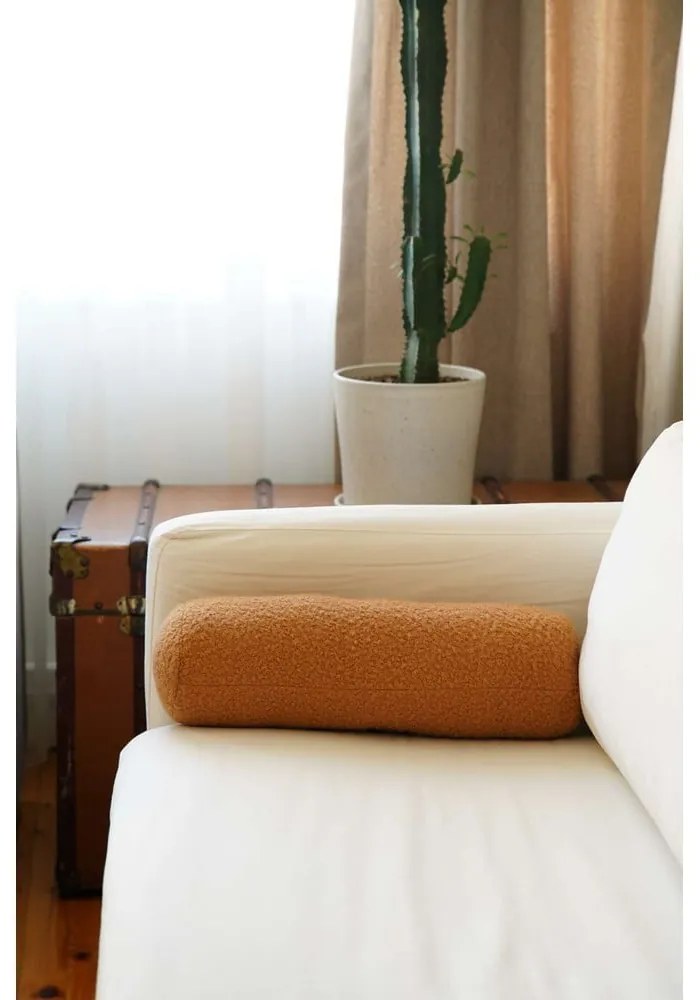 Poduszka dekoracyjna z materiału bouclé 14x50 cm Top – Mioli Decor