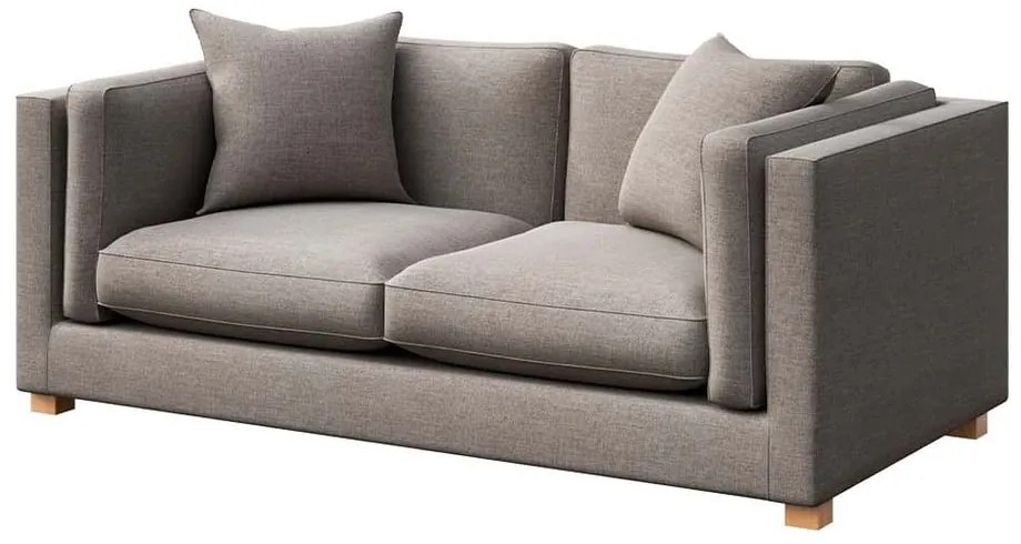 Jasnoszara sofa 195 cm Pomo – Ame Yens