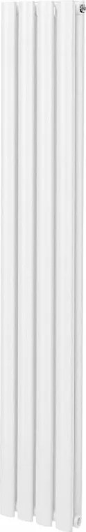 Grzejnik kolumnowy owalny – 1600 mm x 240 mm – biały