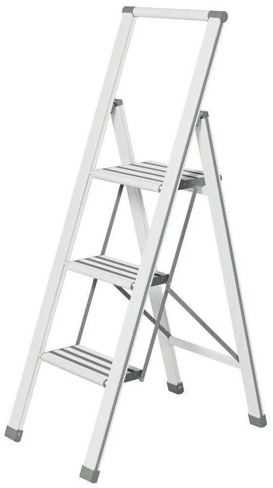 Aluminiowa drabina, 3-stopniowa, WENKO