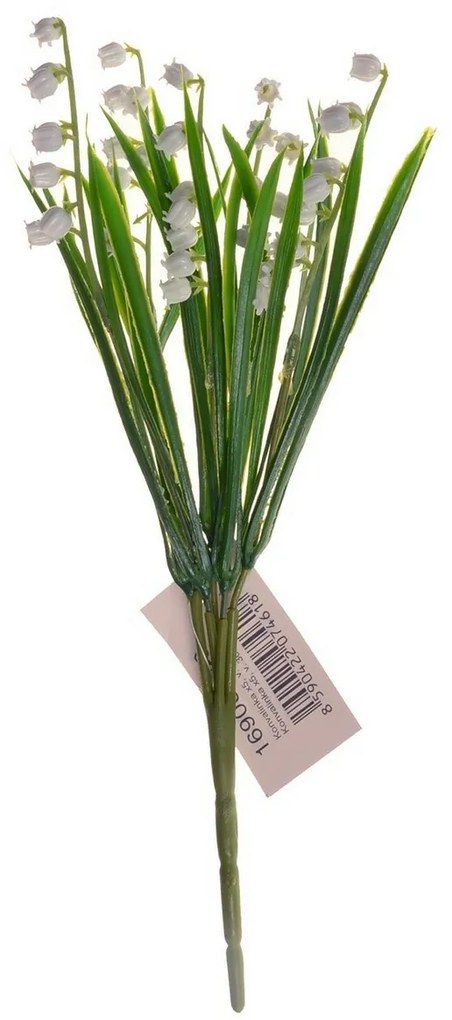Sztuczny bukiet konwalia, wysokość 35 cm, pęczek 5sztuk