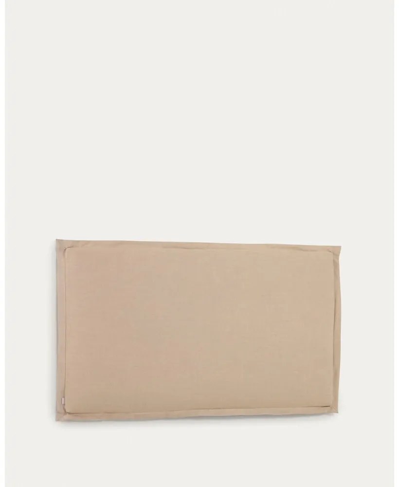 Beżowy tapicerowany zagłówek 206x106 cm Tanit – Kave Home