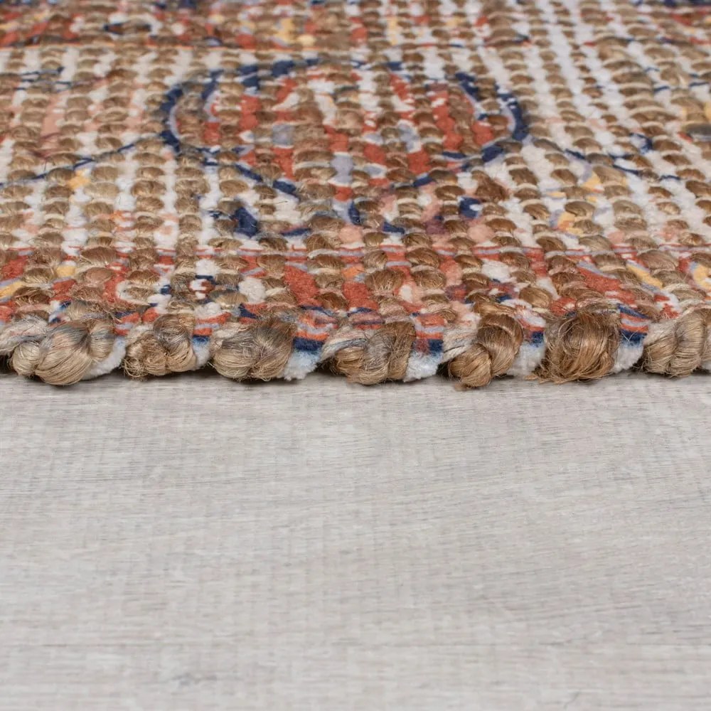 Naturalny dywan z mieszanki juty tkany ręcznie 200x290 cm Miley Jute Traditional – Flair Rugs