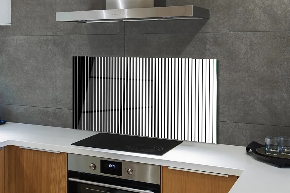 Panel Szklany Gradientowy Wzór Zebry