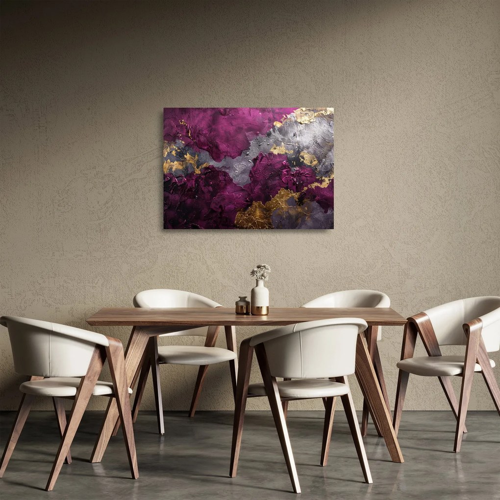 Obraz na szkle - Teksturowanie abstrakcji (70x50 cm)