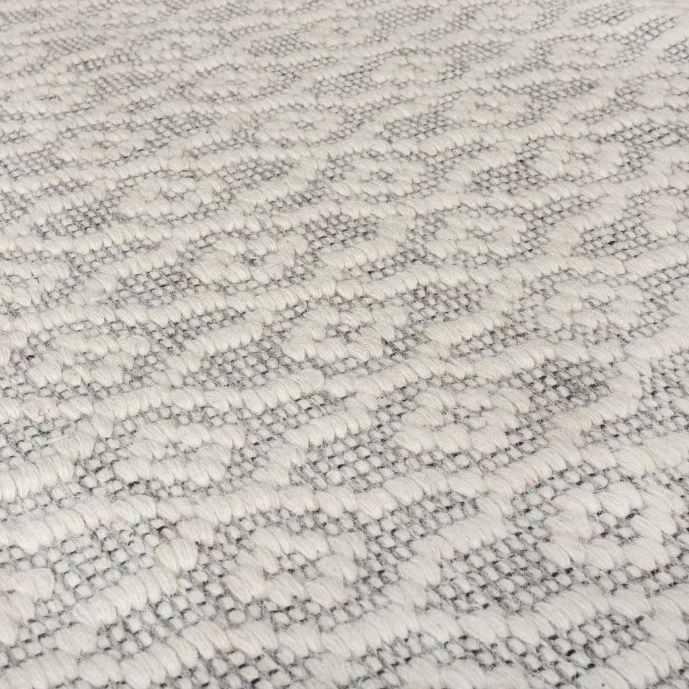 Szaro-beżowy dywan wełniany Flair Rugs Dream, 120x170 cm