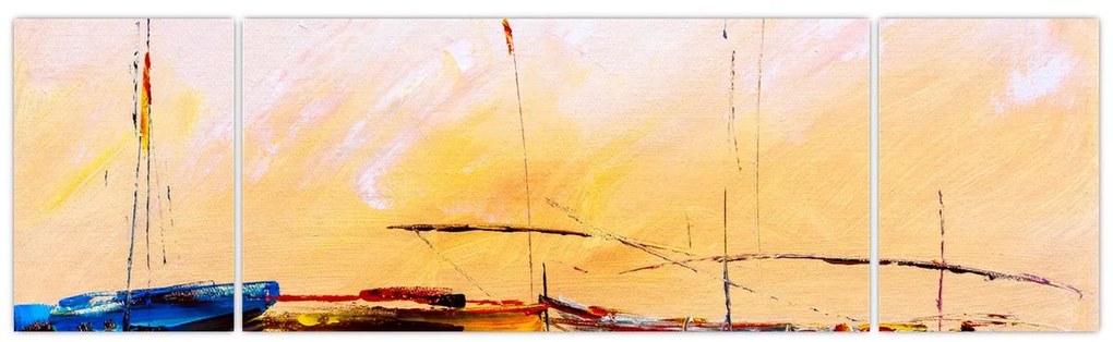 Obraz - Obraz statku (170x50 cm)