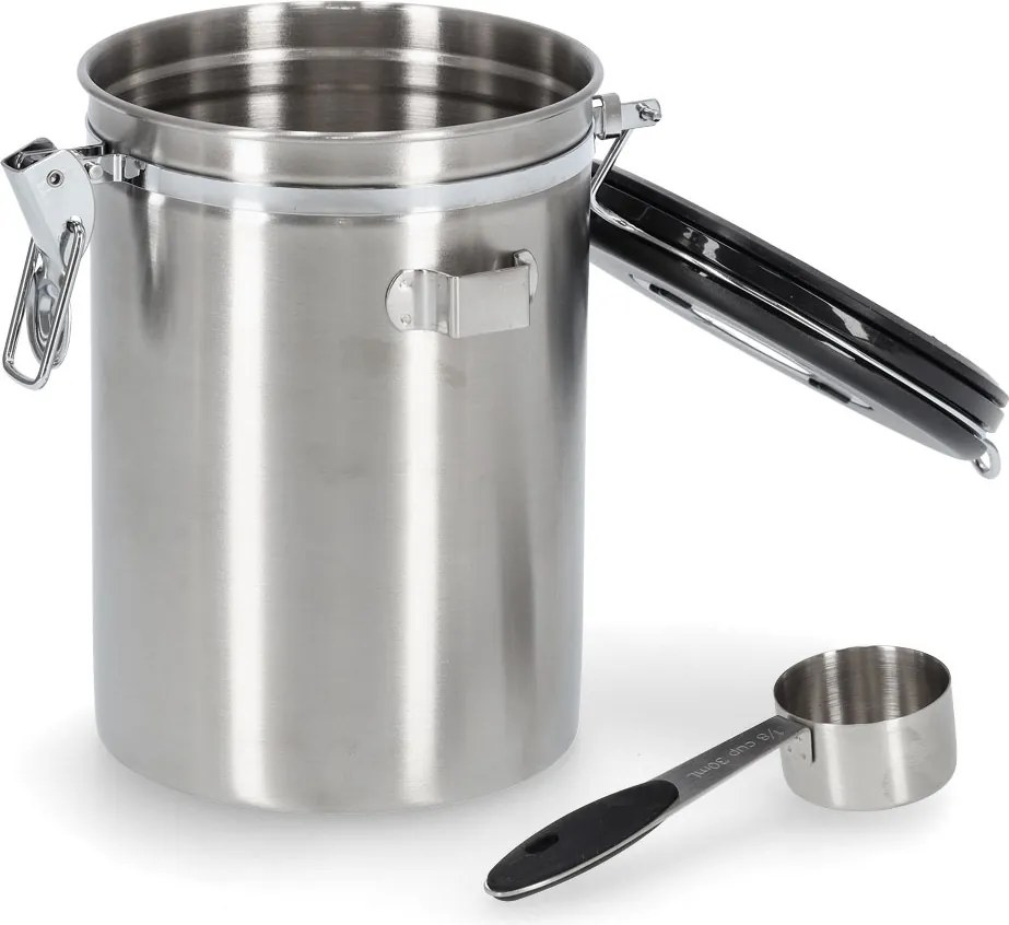 Szczelna puszka na kawę z klipsem i miarką, 1700 ml