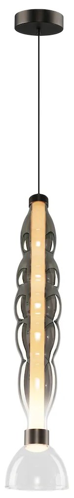 Lampa wisząca LUCCO smoked 18W