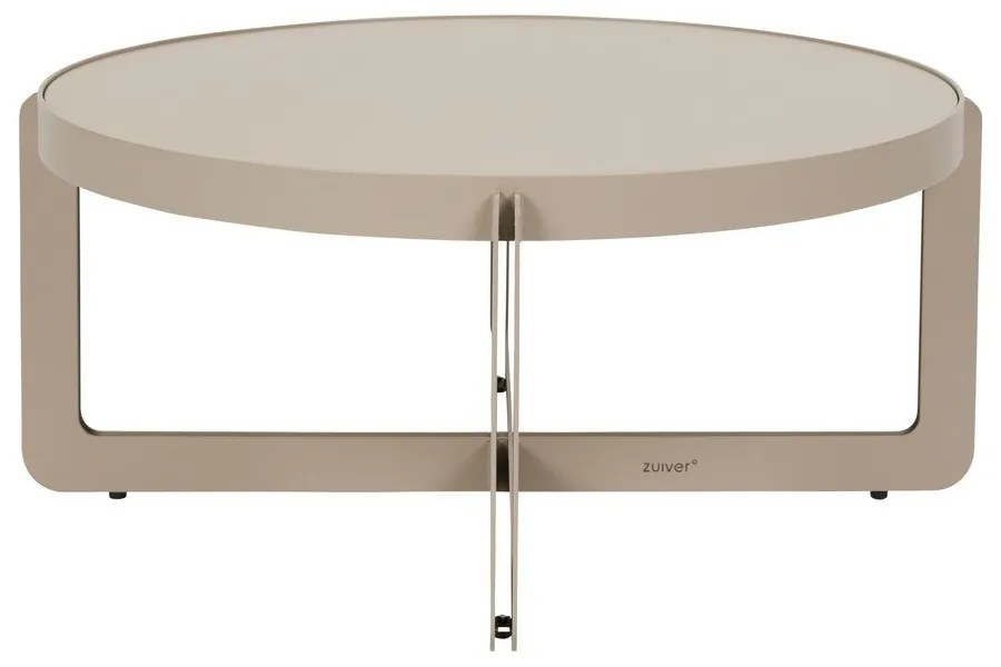 Beżowy okrągły stolik ø 68 cm Centre – Zuiver