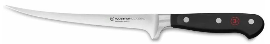 Wüsthof - Nóż kuchenny do trybowania CLASSIC 18 cm czarny