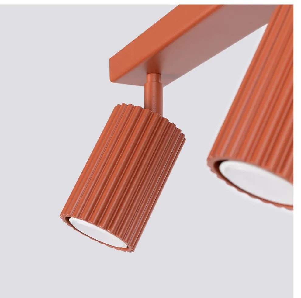 Ceglasta lampa punktowa 6,5x30 cm Gleam – Sollux