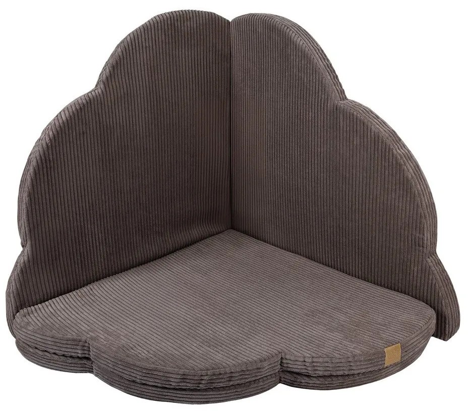 Brązowa mata do zabawy dla dzieci 160x160 cm – Meowbaby