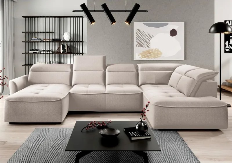 Narożnik MURILLO XL z elektryczną regulacją siedziska WERSAL