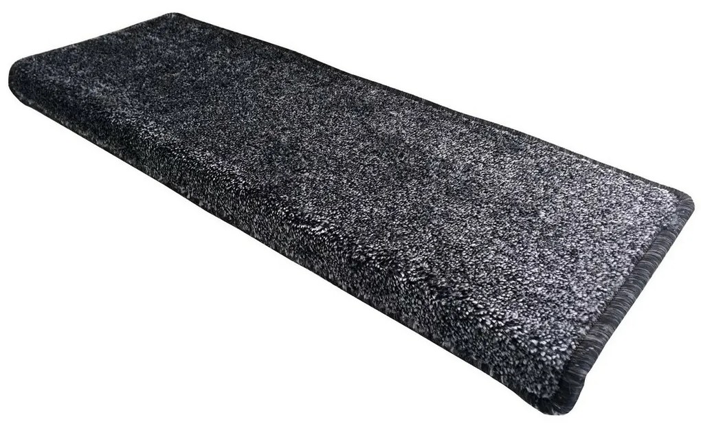 Stopień schodowy Apollo soft, prostokątny,antracytowy, 24 x 80 cm, zestaw 5 szt.