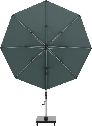 HYPERION 340 PRESTIGE – luksusowy huśtawkowy parasol ogrodowy z bocznym drążkiem : Kolor parasola - Aloes