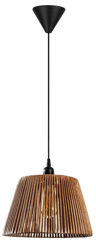 Czarno-beżowa lampa wisząca ø 30 cm Cone – Opviq lights