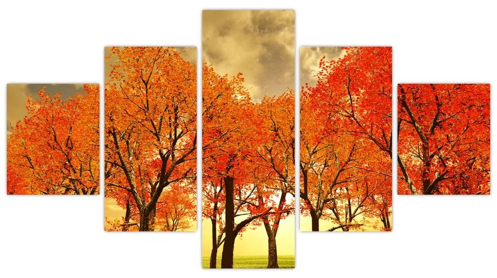 Obraz - Jesień (125x70 cm)
