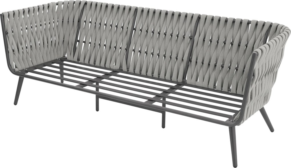 Doppler RIVA EXPERT naturalny ogrodowy zestaw wypoczynkowy 3+1