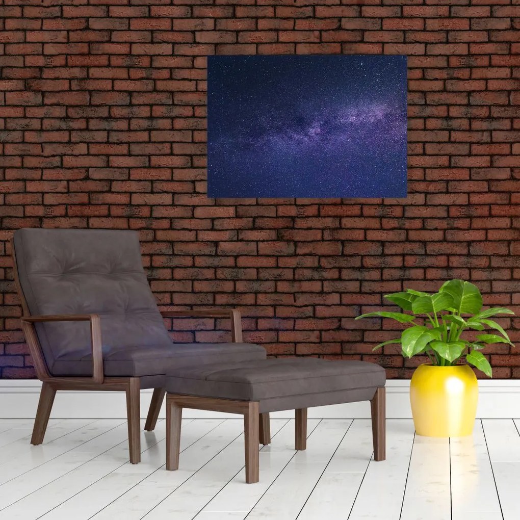 Obraz nocnego nieba (70x50 cm)