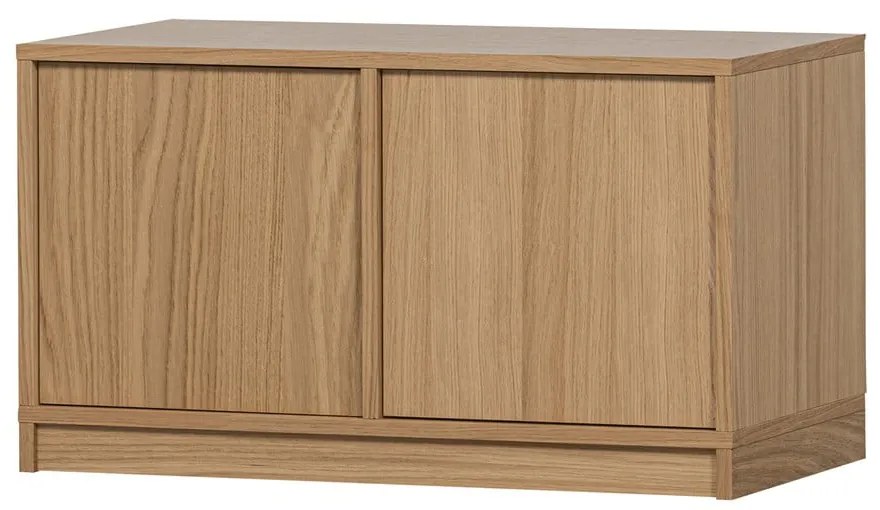 Szafka modułowa pod TV w dekorze dębu 77x44 cm Modulair – vtwonen