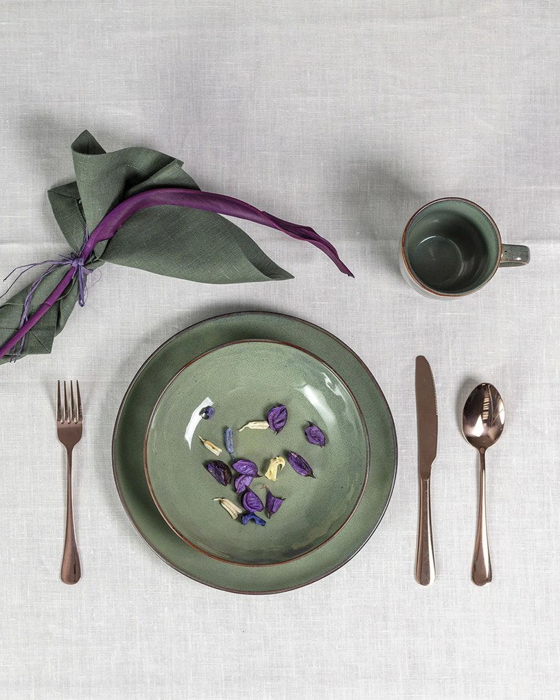 Talerz głęboki Gelato ⌀21cm green